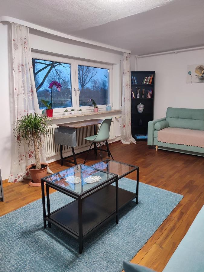 באמברג Gemuetliche Zwei-Zimmer-Wohnung Am Regnitzufer מראה חיצוני תמונה
